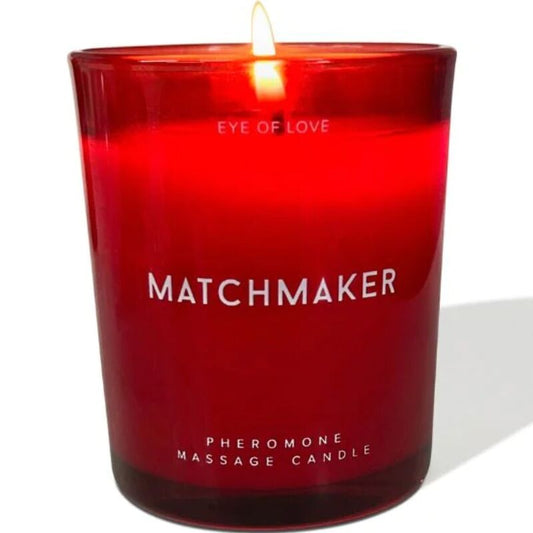EYE OF LOVE - MATCHMAKER BOUGIE DE MASSAGE DIAMANT ROUGE LATTIRER 150 ML - Sensualia