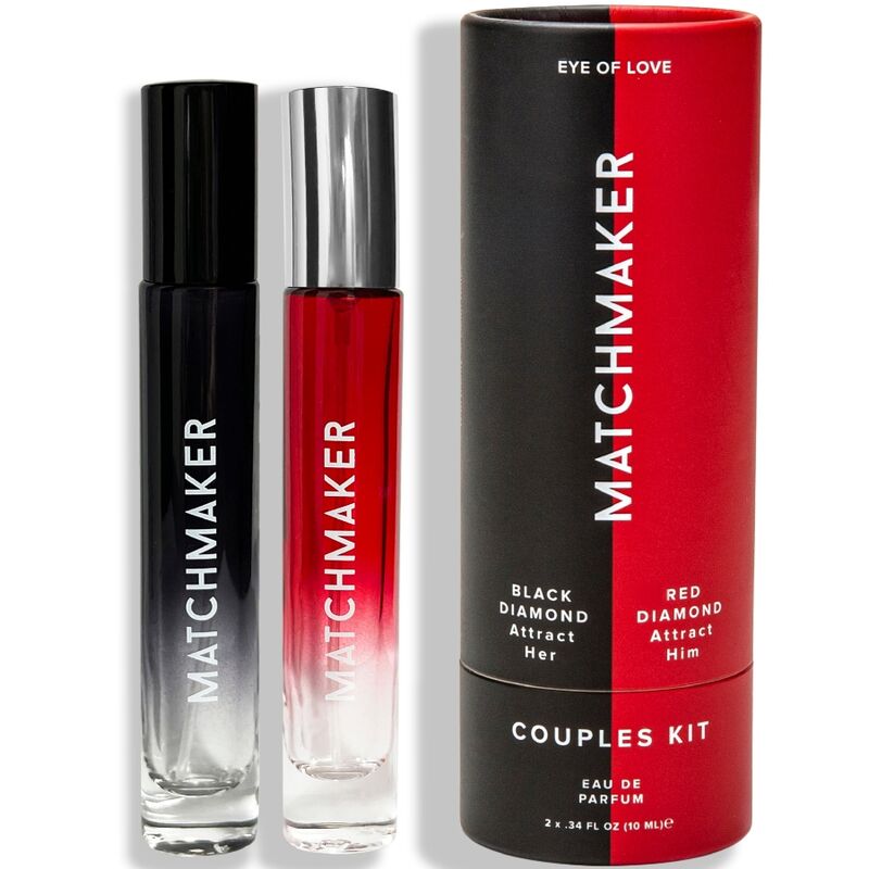 EYE OF LOVE - MATCHMAKER PHEROMONE 2PC SET COUPLES KIT ATTIRE HER & HIM 20 ML - Sensualia