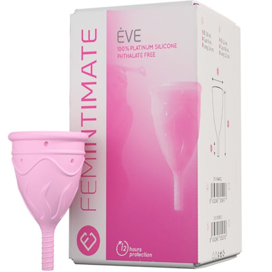 FEMINTIMATE - COUPE MENSTRUELLE EN SILICONE EVE - TAILLE S - Sensualia