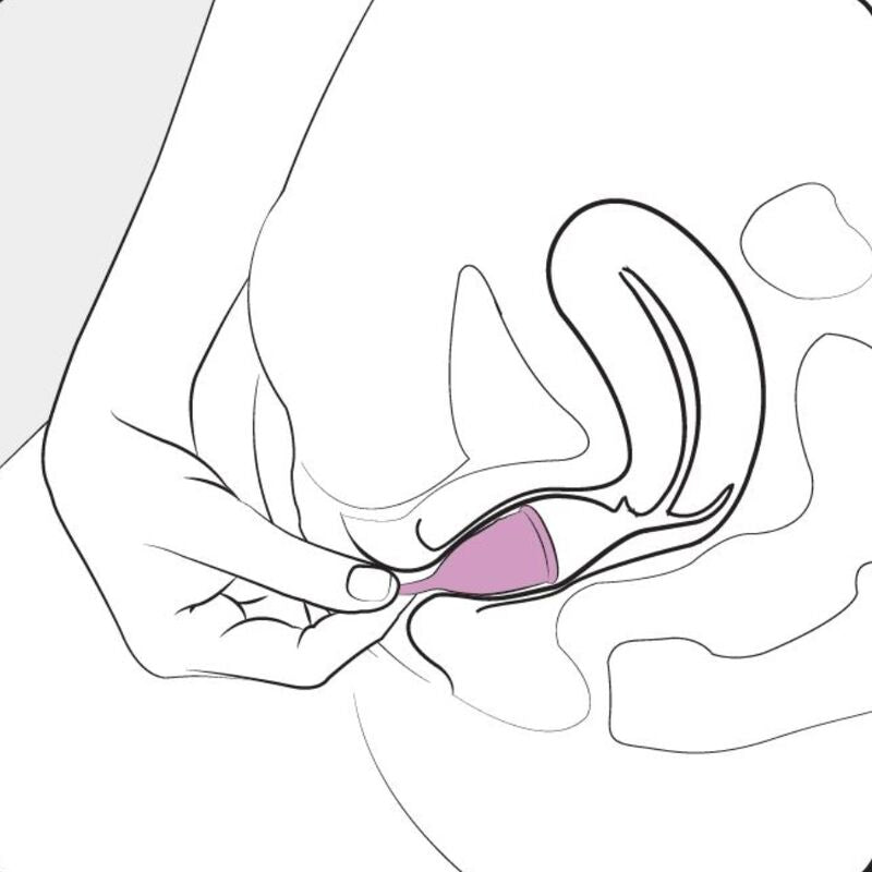 FEMINTIMATE - COUPE MENSTRUELLE EN SILICONE EVE - TAILLE S - Sensualia