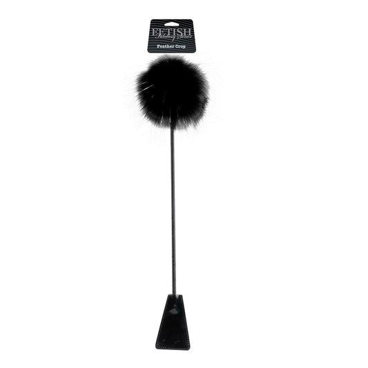 FETISH FANTASY LIMITED EDITION -  BLACK FEATHER CROP - Sensualia