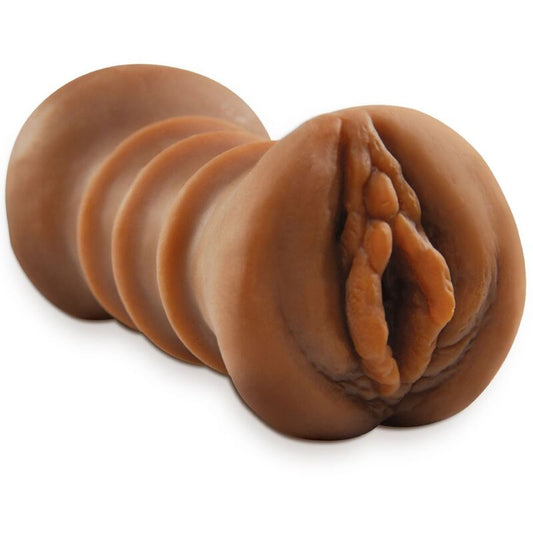 FETISH FANTASY EXTREME - MASTURBATEUR RÉALISTE À DOUBLE ENTRÉE VAGIN & ANO MARRON - Sensualia