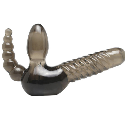 FETISH FANTASY SERIES - SANGLE STRAPLESS AVEC STIMULATEUR ANAL - Sensualia