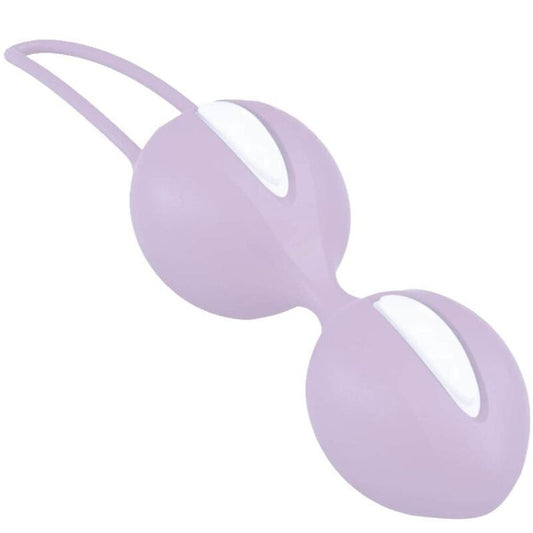 FUN FACTORY - SMARTBALLS DUO BOULES PELVIENNES BLANCHES / LILA - Sensualia