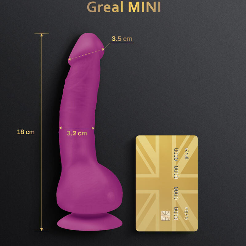 G-VIBE - GREAL MINI GODE VIBRATEUR EN SILICONE FUCHSIA - Sensualia