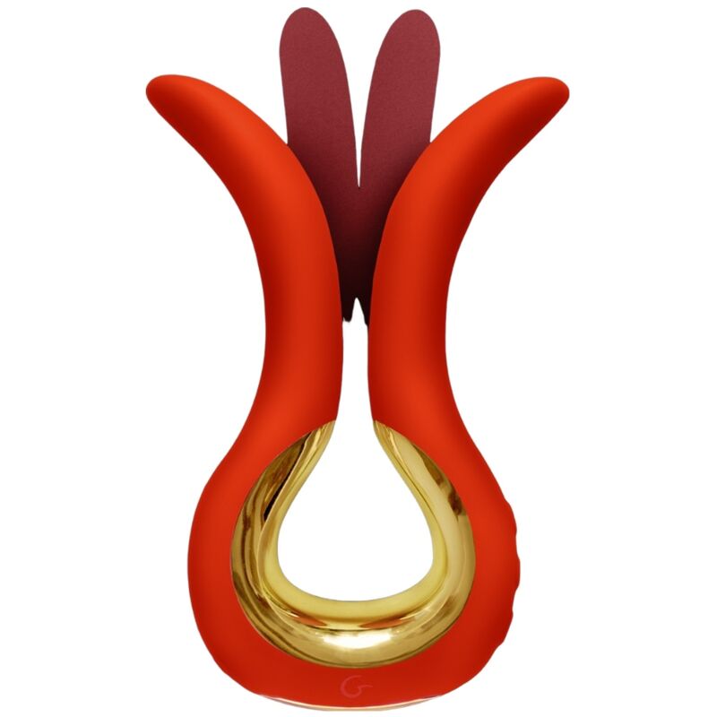 G-VIBE - GVIBE MAXI VIBRATEUR À DEUX EMBOUTS FLEXIBLES CORAIL - Sensualia
