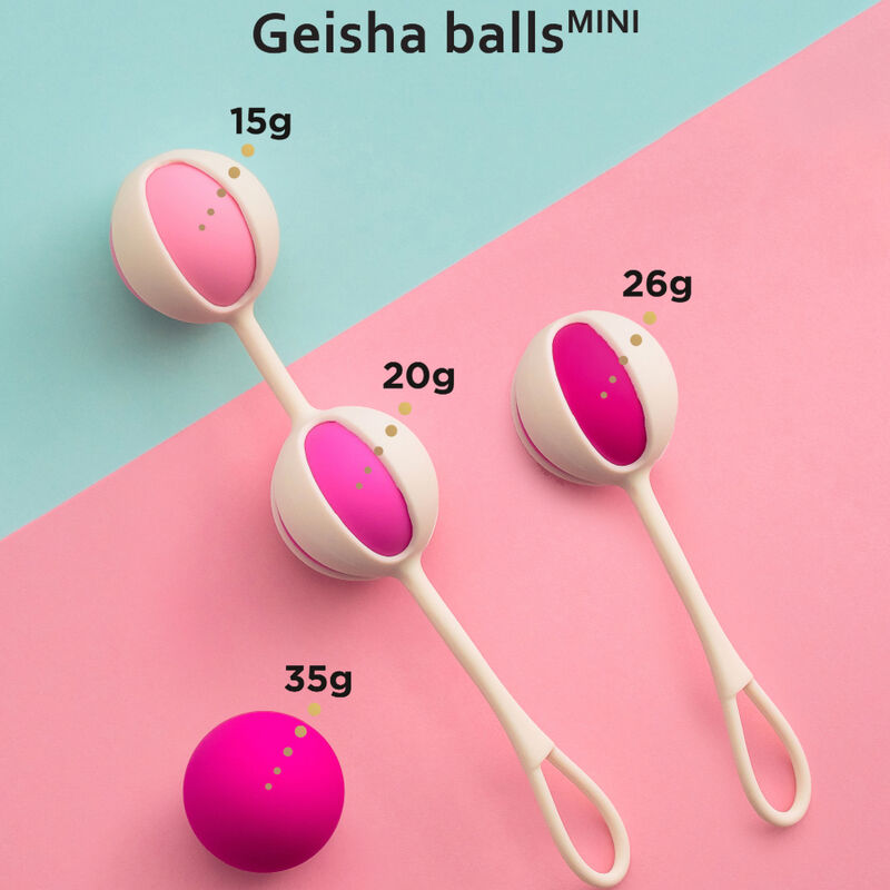G-VIBE - SET 4 BOULES DE GEISHA MINI VIOLET - Sensualia