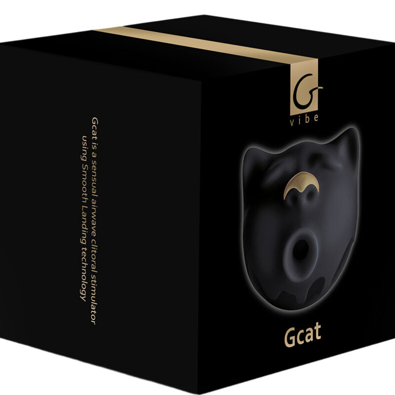 G-VIBE - VENTOUSE DE CLITORIS NOIR MYSTIQUE GCAT - Sensualia