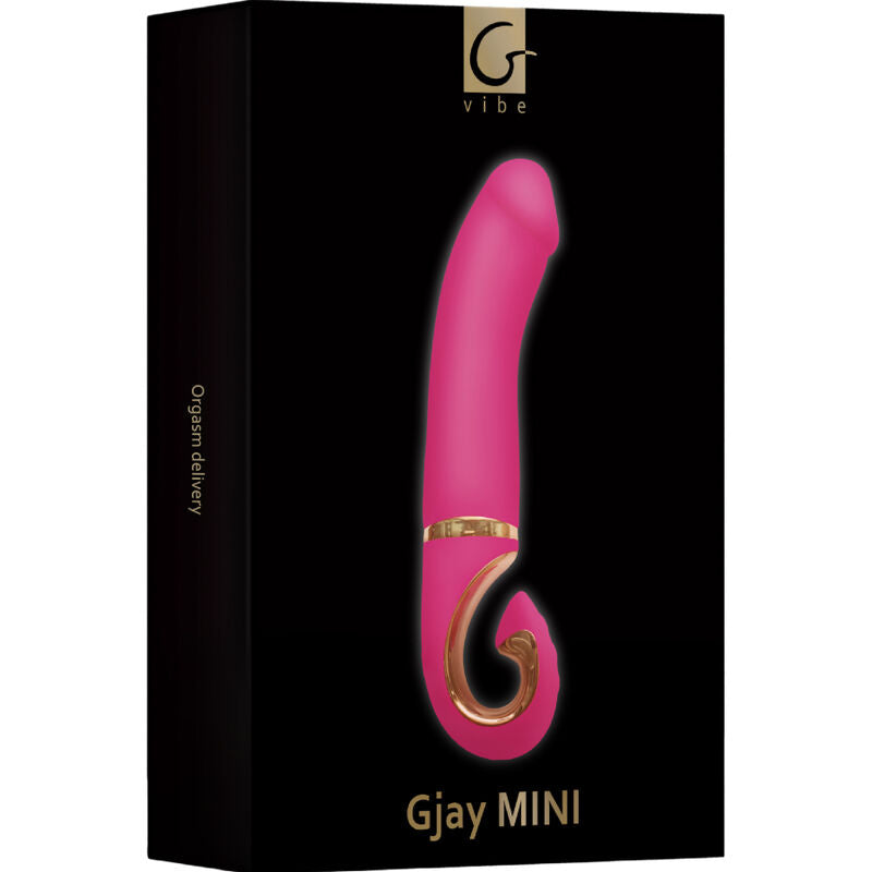 G-VIBE - VIBRATEUR GJAY MINI ROSE EN SILICONE - Sensualia