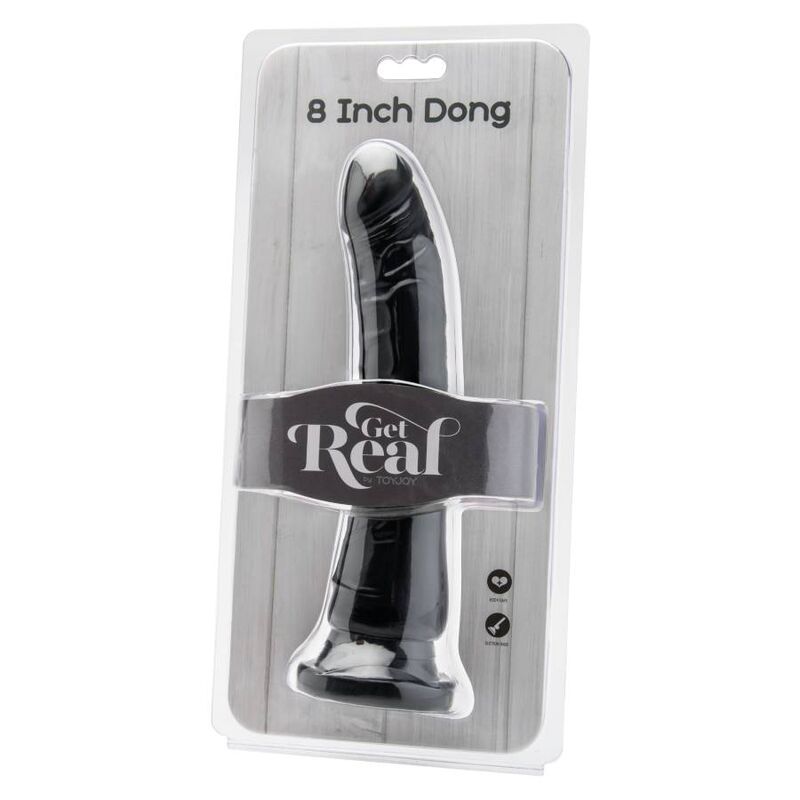 GET REAL - DONG 20,5 CM NOIR - Sensualia
