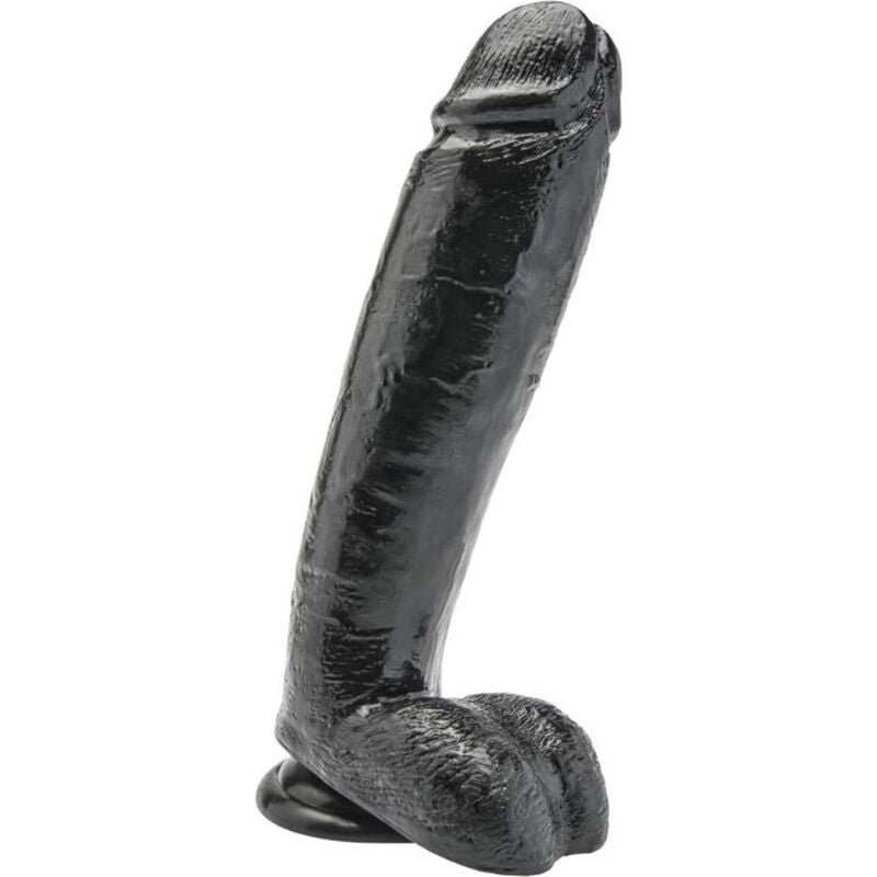 GET REAL - GODE 25,5 CM AVEC BOULES NOIRES - Sensualia