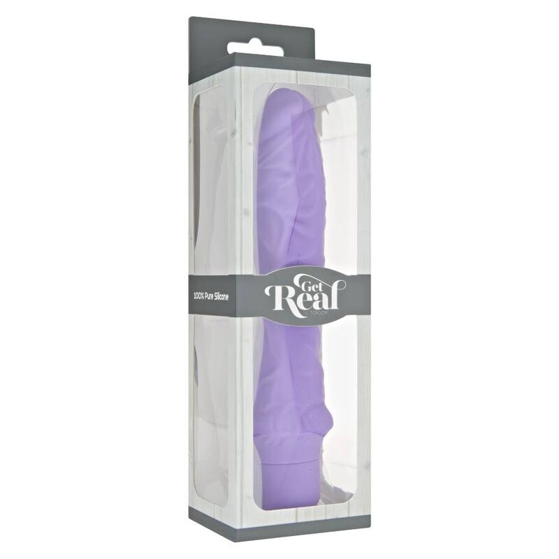 GET REAL - GRAND VIBRATEUR CLASSIQUE VIOLET - Sensualia