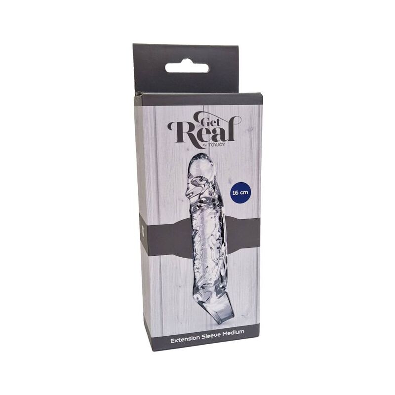 GET REAL - MANCHON DEXTENSION MOYEN TRANSPARENT - Sensualia