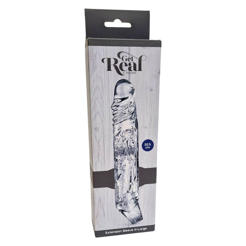 GET REAL - MANCHON DEXTENSION XLARGE TRANSPARENT - Sensualia