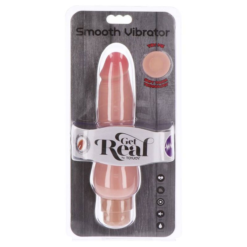 GET REAL - PEAU DE VIBRATEUR LISSE DOUBLE DENSIT? - Sensualia