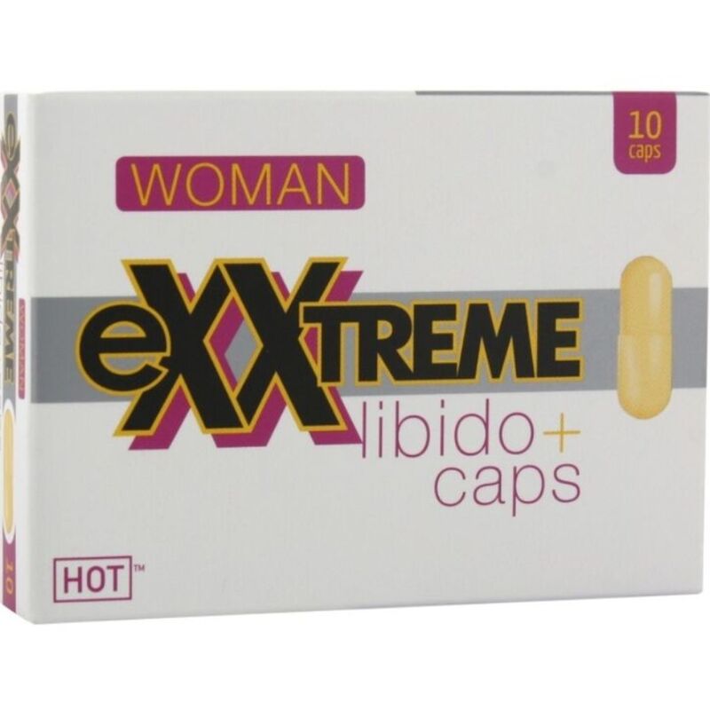 HOT - EXXTREME LIBIDO CAPS FEMME 10 PCS - Sensualia