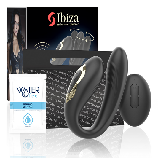 IBIZA - DOUBLE VIBRATEUR ROTATIF - Sensualia