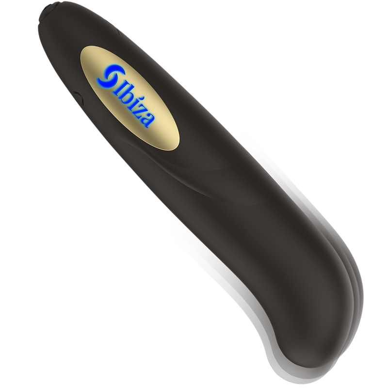 IBIZA - STIMULATEUR DE CLITORIS CHARGEUR USB 10 MODES DE VIBRATION DORÉ 13 X 2,9 - Sensualia