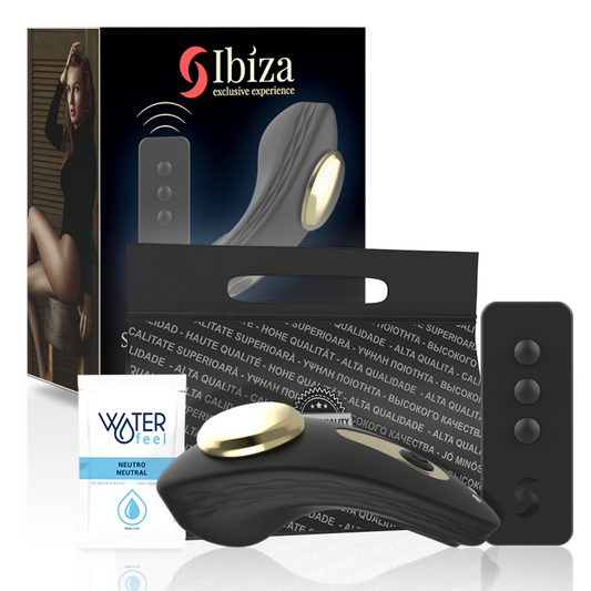 IBIZA - TÉLÉCOMMANDE VIBRATEUR PANTIE EN SILICONE - Sensualia