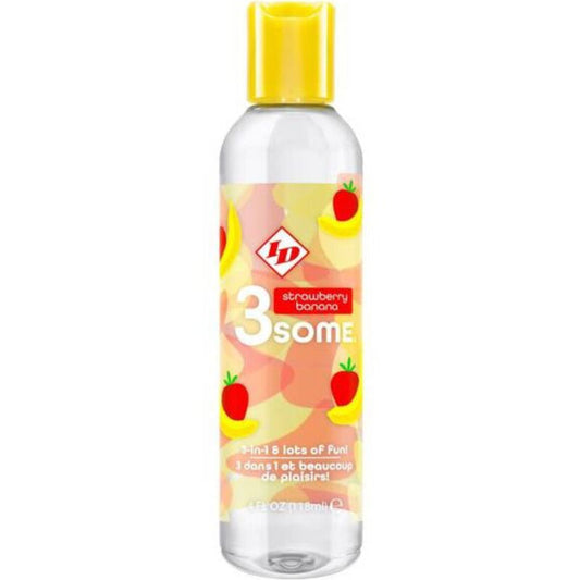 ID 3SOME - BOUTEILLE FRAISE BANANE 4 FL OZ - Sensualia