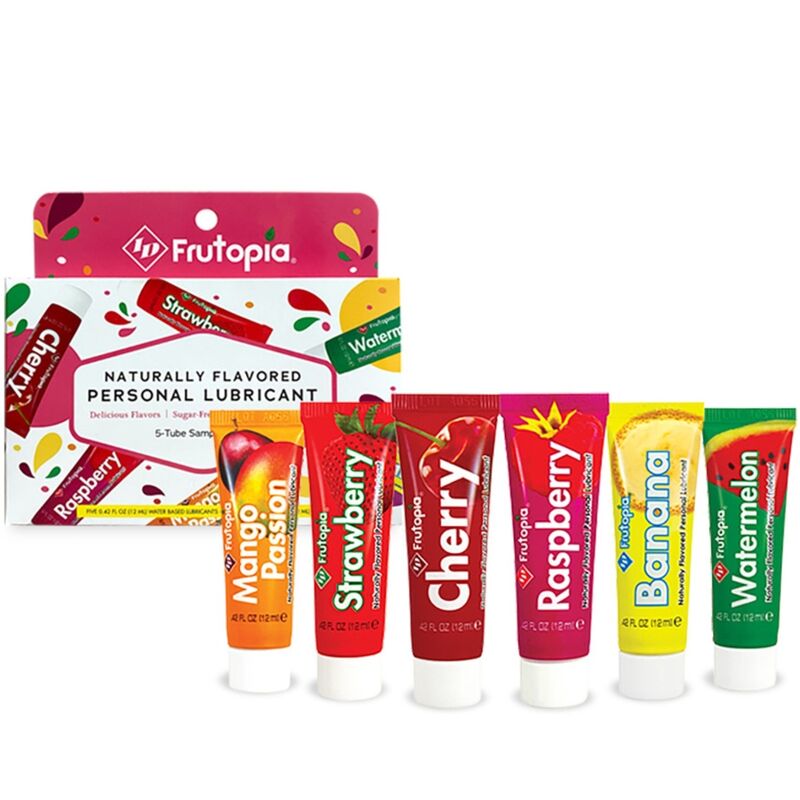 ID FRUTOPIA - LUBRIFIANT ASSORTIMENT 5 PACK 12 ML - Sensualia