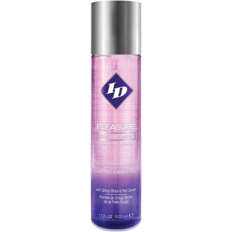 ID PLEASURE - LUBRIFIANT  BASE DEAU SENSATION TINGING 500 ML - Sensualia