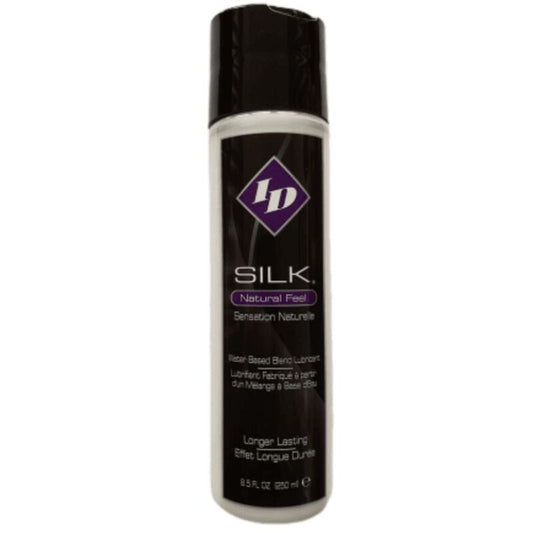 ID SILK - FEEL LUBRIFIANT NATUREL À BASE D'EAU ET DE SILICONE 250 ML - Sensualia