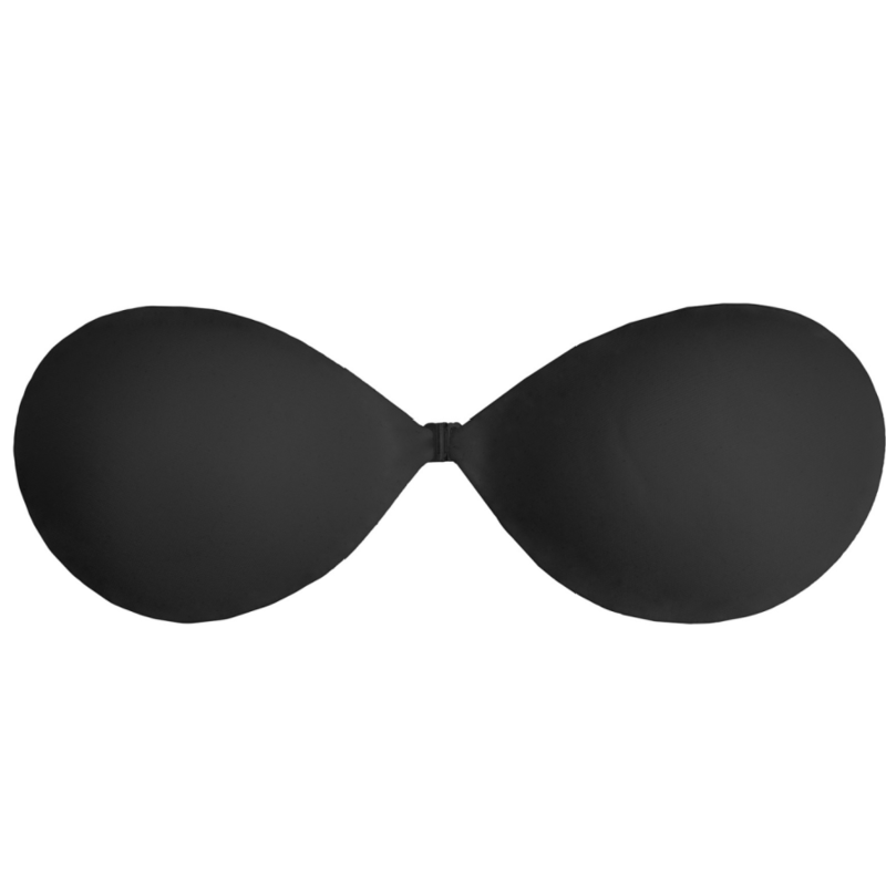 BYE-BRA - SOUTIEN-GORGE INVISIBLE NOIR BONNET A - Sensualia