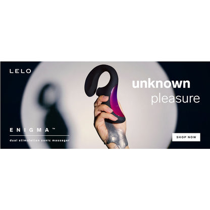 LELO - MASSEUR DE STIMULATION DOUBLE ASPIRATION ENIGMA NOIR