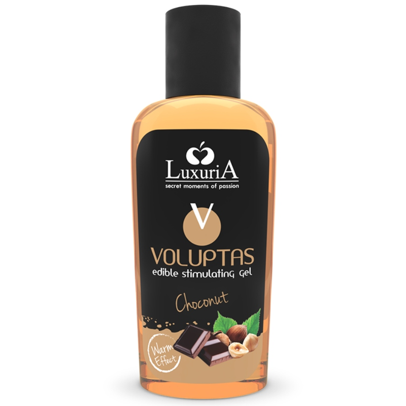 INTIMATELINE LUXURIA - VOLUPTAS GEL DE MASSAGE COMESTIBLE EFFET CHAUFFANT - CHOCONUT 100 ML - Sensualia