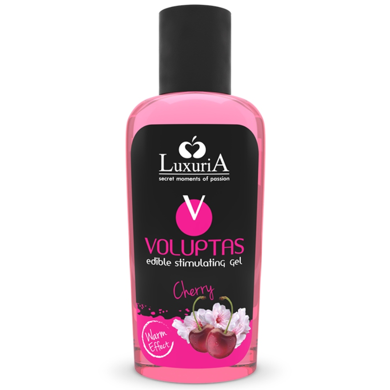 INTIMATELINE LUXURIA - VOLUPTAS GEL DE MASSAGE COMESTIBLE EFFET CHAUFFANT - CERISE 100 ML INTIMATELINE LUXURIA