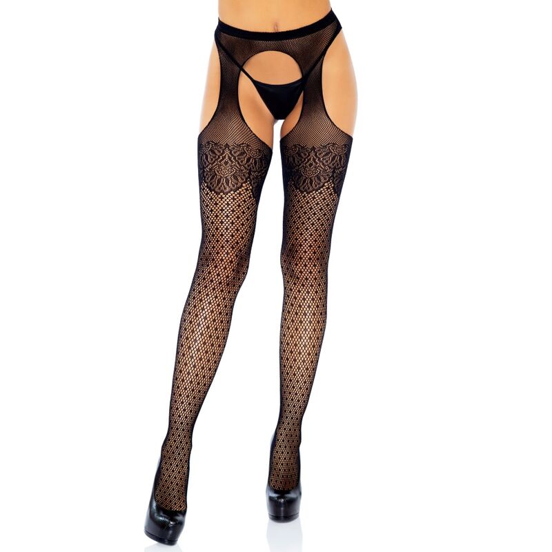 LEG AVENUE - TUYAU DE SUSPENSION  POIS TAILLE UNIQUE - Sensualia