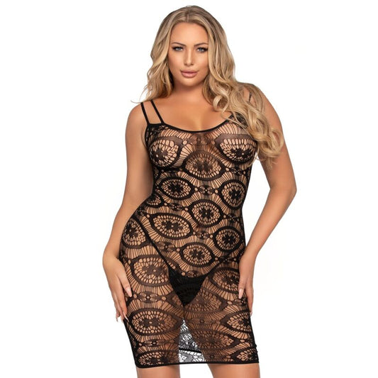 LEG AVENUE - ROBE DAISY EN CROCHET TAILLE UNIQUE LEG AVENUE DRESSES