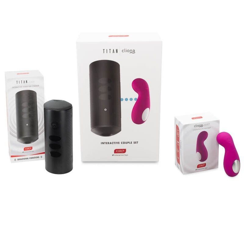 KIIROO - ENSEMBLE COUPLES TITAN ET CLIONA LILAS - Sensualia