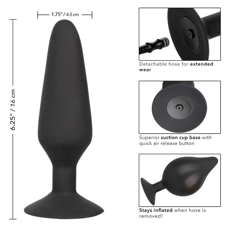 CALEXOTICS - BOUCHON GONFLABLE EN SILICONE XL - Sensualia