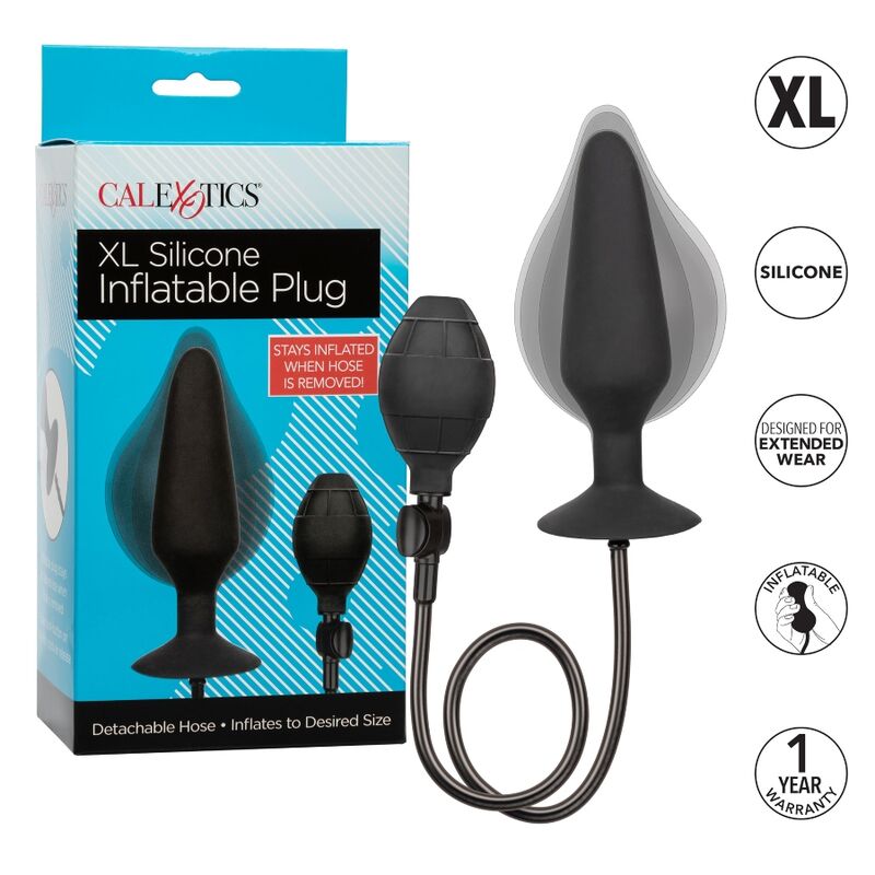 CALEXOTICS - BOUCHON GONFLABLE EN SILICONE XL - Sensualia