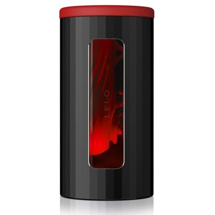 LELO - MASTURBATEUR F1S V2 AVEC TECHNOLOGIE SDK ROUGE - NOIR LELO