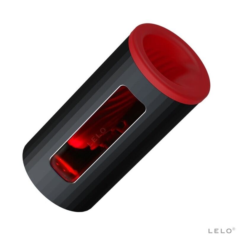 LELO - MASTURBATEUR F1S V2 AVEC TECHNOLOGIE SDK ROUGE - NOIR LELO