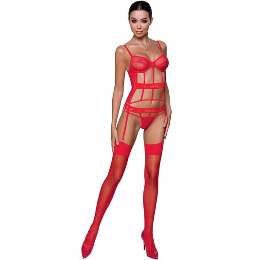 PASSION - KYOUKA CORSET - ROJO L/XL - Sensualia