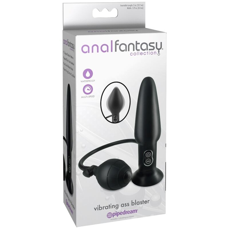 ANAL FANTASY - VIBRATEUR GONFLABLE PLUG - Sensualia