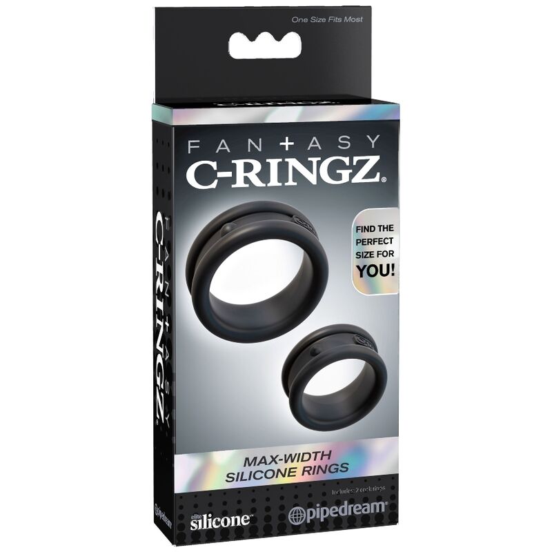 FANTASY C-RINGZ - BAGUES EN SILICONE MAX / LARGE - Sensualia