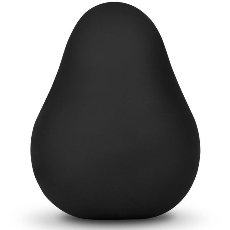G-VIBE - OEUF MASTURBATEUR TEXTURÉ RÉUTILISABLE NOIR - Sensualia