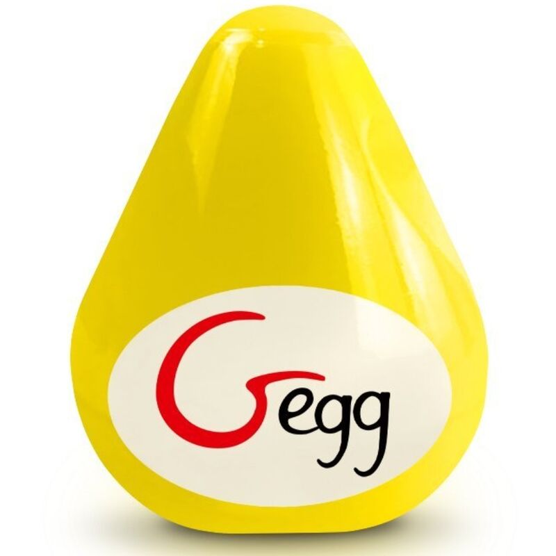 G-VIBE - OEUF MASTURBATEUR TEXTURÉ JAUNE RÉUTILISABLE - Sensualia