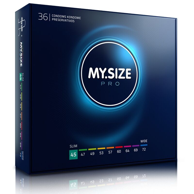 MY SIZE - PRO PRÉSERVATIFS 45 MM 36 UNITÉS - Sensualia