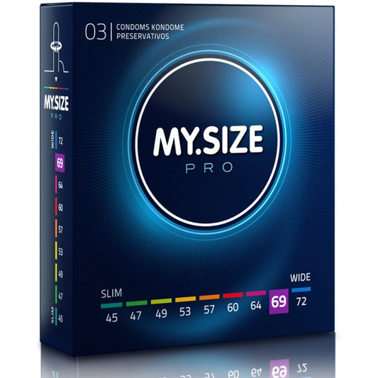 MY SIZE - PRO PRESERVATIFS 69 MM 3 UNITES MY SIZE PRO