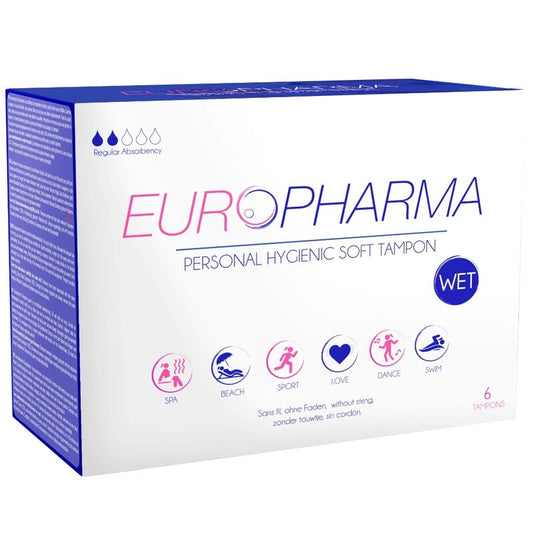 EUROPHARMA - TAMPONS D'ACTION 6 UNITÉS EUROPHARMA