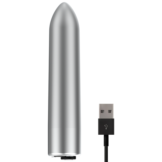OHMAMA - BALLE VIBRANTE 10 MODES DE VIBRATION ARGENT - Sensualia