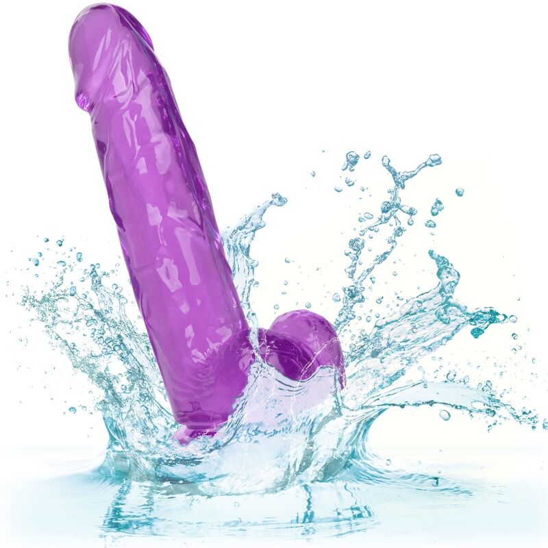CALEXOTICS - GODE REINE TAILLE VIOLET 15.3 CM - Sensualia