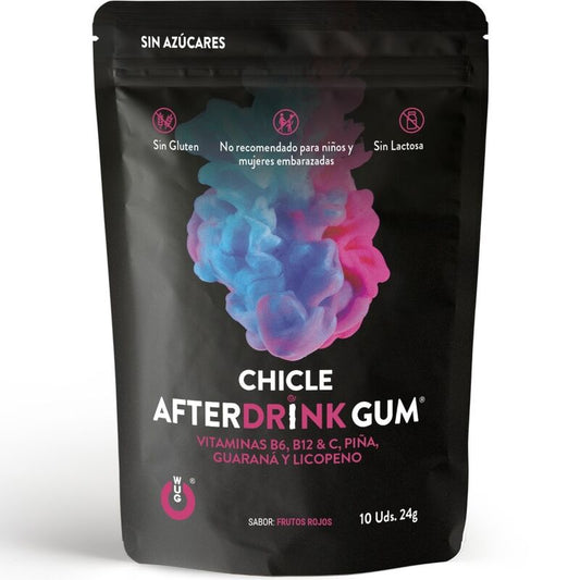 WUG GUM - AFTER DRINK HANGOVER 10 UNITS WUG GUM