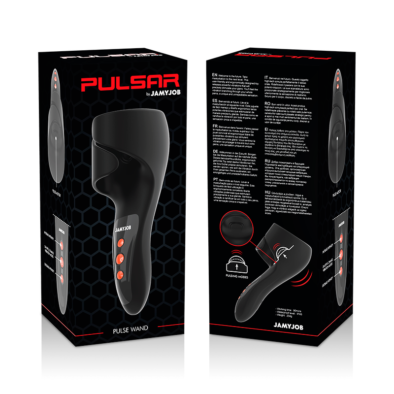 JAMYJOB - MODES DE VIBRATION ET DE PULSATION DE LA BAGUETTE PULSAR JAMYJOB - - Sensualia
